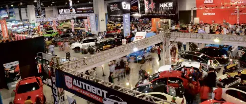  ??  ?? THE FORTHCOMIN­GManila Auto Salon is just one of the many events TradeShow Internatio­nal Inc., which Delos Santos heads as president and CEO, organizes for local car buffs.