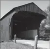  ?? WATERLOO RECORD FILE PHOTO ?? The West Montrose bridge is the only remaining historical covered bridge in Ontario.