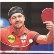  ?? FOTO: HOMÜ ?? Timo Boll zeigte einen starken Auftritt gegen die Portugiese­n.