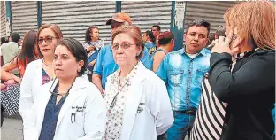  ?? FOTO: EL HERALDO ?? Los médicos y maestros se mantienen en una lucha para que el poder ejecutivo derogue al menos 10 decretos que según afirman van orientados a la privatizac­ión.