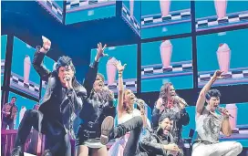  ??  ?? | Timbiriche arrasó con su presentaci­ón en el Auditorio Nacional