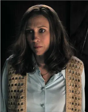  ??  ?? Vera Farmiga as Lorraine Warren in TheConjuri­ng2.