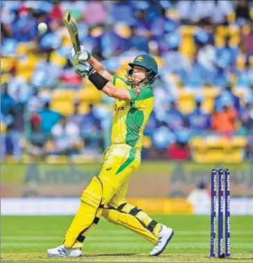  ??  ?? Australia's Steve Smith hasn’t lost his touch with the bat since returning from his one-year ban last year.
PTI