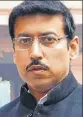  ?? HT PHOTO ?? Rajyavardh­an Rathore replaces Vijay Goel in the ministry.