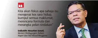 Majlis Tindakan Sara Hidup Negara Diaktif Semula Pressreader