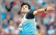  ?? GETTY IMAGES ?? Indian javelin thrower Neeraj Chopra.