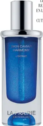  ?? ?? La Prairie
Skin Caviar Harmony L’Extrait (731 €). Se utiliza cada día antes del sérum.