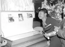  ?? SUN-TIMES FILE PHOTOS ?? RIGHT: Mamie TillMobley considered the national reach of the Defender and Jet when she chose to hold an open-casket funeral for her son, Emmett Till.
