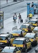  ?? ÀLEX GARCIA / ARXIU ?? Els taxistes anuncien protestes