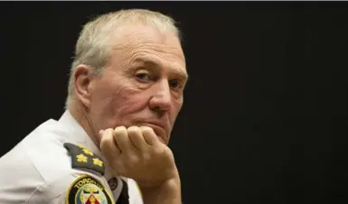  ?? CARLOS OSORIO/TORONTO STAR FILE PHOTO ?? Toronto police Chief Bill Blair appears to be reversing his call for changes to the department’s controvers­ial carding policy.