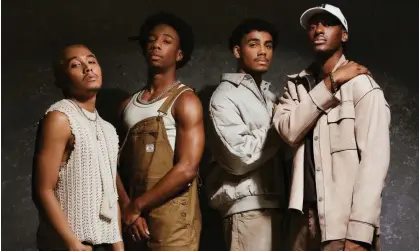  ?? Photograph: Eazy Visuals ?? ‘We’re four guys singing their hearts out’ … No Guidnce.