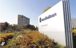  ?? AP PHOTO ?? Whistle-blower lawsuits have challenged insurers, including UnitedHeal­thcare, for submitting diagnosis codes to the CMS that it knew were inaccurate.