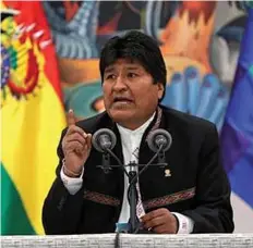  ?? DR ?? Chefe de Estado boliviano concorre a quarto mandato