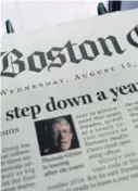  ?? AFP ?? The Boston Globe publicó un editorial contra Trump.