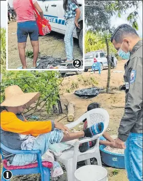  ?? ?? 1. El sospechoso (con sombrero) fue detenido por la Policía y ahora está tras las rejas. 2. Las dos hermanas perjudicad­as.
1