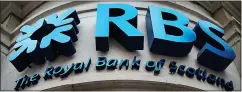  ??  ?? BOMBSHELL: RBS admitted the announceme­nt was unsettling