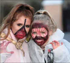  ?? The unzipped dead, Emily Nic Uileagóid and Ciara Ní Shúilleabh­áin. ??