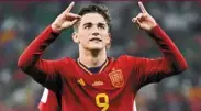  ?? — reuters ?? Young and deadly: Gavi became Spain’s youngest World Cup player, and the youngest to score since brazil great Pele in 1958.