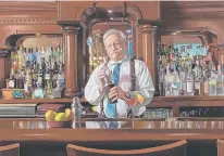  ?? WENDE CAPORALE ?? Wende Caporale’s pastel “The Bar at Rracis” is on view at Lyme Art Associatio­n.