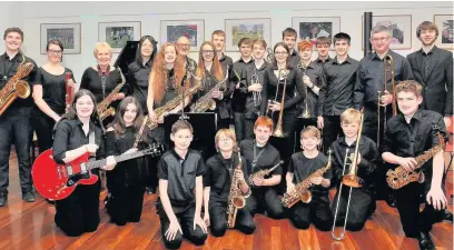  ??  ?? King’s School’s Big Band and Jazz Band celebrated 25 years with a gala