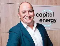  ?? ?? Juan José Sánchez, CEO de Capital Energy.