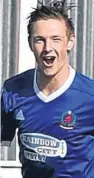  ??  ?? Blair Yule was attracting the attention of Inverness, Dundee United and Peterhead before signing for Arbroath.
