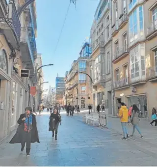  ?? // EP ?? La calle Príncipe de la ciudad olívica en una imagen de archivo