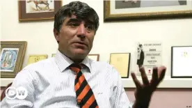  ??  ?? Turkish-Armenian journalist Hrant Dink