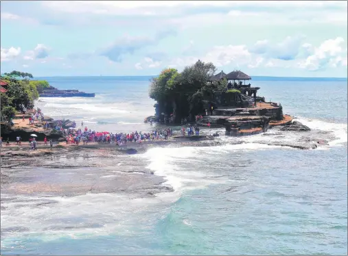  ?? THOMAS DEPENBUSH PHOTO ?? Indonesia made a big splash at the New York Times Travel Show this year (Bali, pictured).