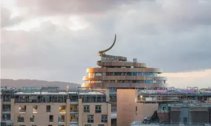  ?? Photograph: Stephen Bridger/Alamy ?? The W Hotel in Edinburgh. ‘All anyone can think to say is: doesn’t that look like a giant poo emoji?’