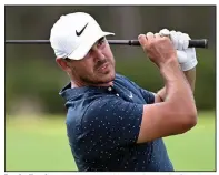  ?? (AP/Phelan M. Ebenhack) ?? Brooks Koepka said his relationsh­ip with Bryson DeChambeau would not affect his play. “We don’t like each other,” he said during a new conference Tuesday. “There’s plenty of people you guys don’t like.”