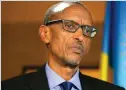  ??  ?? Paul Kagame