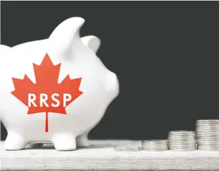  ??  ?? RRSP contributi­ons may be more beneficial late in a saver’s career rather than early on as you risk borrowing at high interests rates if you contribute too much, too early, says Jason Heath.