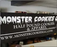 ??  ?? You can order Monster Cookies at monstercoo­kiesllc.com.