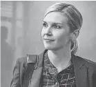  ?? PROVIDED BY AMC ?? Rhea Seehorn, who plays Kim Wexler in “Better Call Saul,” said directing was terrifying.