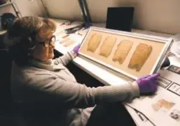  ?? Helen H. Richardson, Denver Post file ?? The Dead Sea Scrolls at the Denver Museum of Nature &amp; Science.