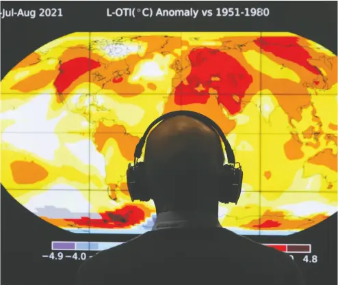  ?? YVES HERMAN / REUTERS FILES ?? Many climate evangelist­s have their ears blocked to the real needs of everyday people, Derek H. Burney writes.