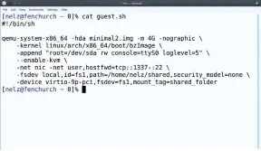  ??  ?? All those command line options! A shell script or alias makes life much simpler – you could supply the image file as an argument, say.