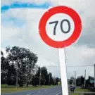  ?? Picture / NZME ?? Rotorua Lakes Council is proposing new limits on highways, including Hamurana Rd.