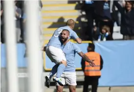  ?? Bild: BJÖRN LINDGREN ?? NÄR DET BEGAV SIG. Guillermo Molins i Malmö Ff-tröjan 2016.