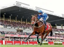  ?? GETTY IMAGES ?? Fitness permitting Winx will have a final four-race campaign from February to April in Sydney before retirement.