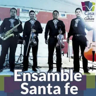  ?? Fotos: Especiales ?? Ensamble Santa Fe se presenta esta noche en el jardín principal de esta ciudad para quienes gustan de la música mexicana. /