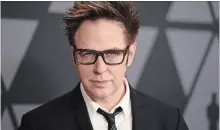  ?? JORDAN STRAUSS/INVISION ?? James Gunn had previously apologized for homophobic and sexist blog posts years ago. When he was fired by Disney, he apologized again.