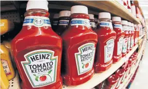  ?? GENE J. PUSKAR/THE ASSOCIATED PRESS FILE PHOTO ?? Canada’s tariff on ketchup delivers a blow to a Heinz plant in Ohio, a top steel-making state.