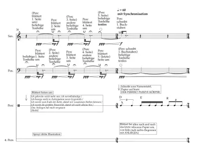  ??  ?? Excerpt of opera scores by composer Mauro Hertig. © Mauro Hertig.