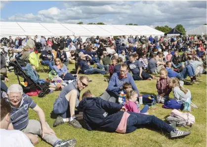  ??  ?? IT WILL BE DIFFERENT THIS YEAR: Fun at the 2019 Twyford Beer Festival. This time, covid restrictio­ns will be place to ensure people can enjoy the event safely. Activities include live music Pictures: Steve Smyth