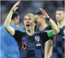  ?? PHOTO: GETTY IMAGES ?? Luka Modric