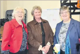  ?? ?? Sr Pauline Casey, Veronica Toomey and Sr Grace McKerran pictured at the Mass for Sr Consilio last Thursday.