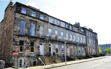  ??  ?? 0 Galbraith has recently sold 7 Walker Street in Edinburgh to a private investor.