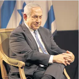  ?? AFP ?? Israeli Prime Minister Benjamin Netanyahu, in Jerusalem on Tuesday. Israel’s United Nations envoy says he believes US President Donald Trump’s Middle East peace plan is finalised and could be rolled out in early 2019.